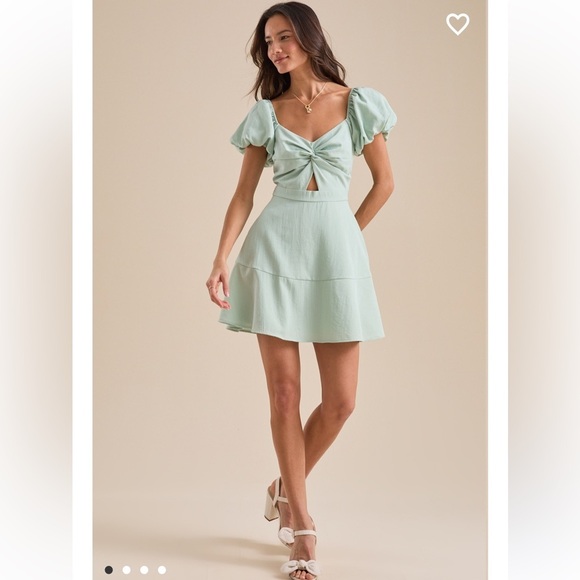 Altar'd State Dresses & Skirts - New with tags Altar’d state Carinna Knot Mini Dress